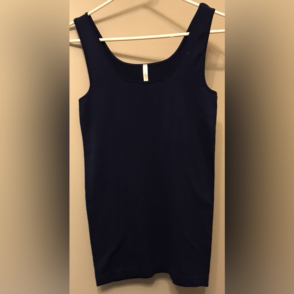 Classic Navy Sleeveless Top